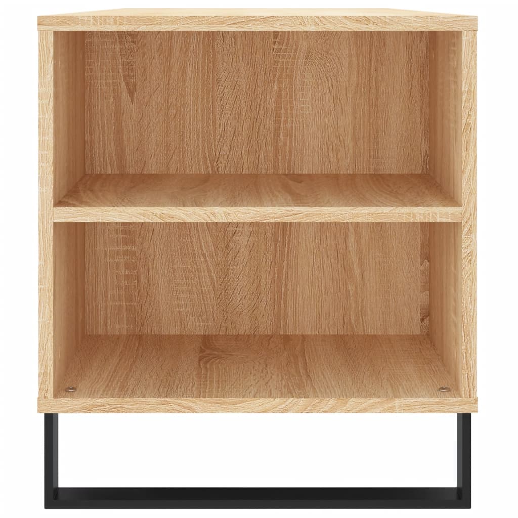 Salontafel 02X44,5X50 Cm Bewerkt Hout Kleurig Sonoma eiken
