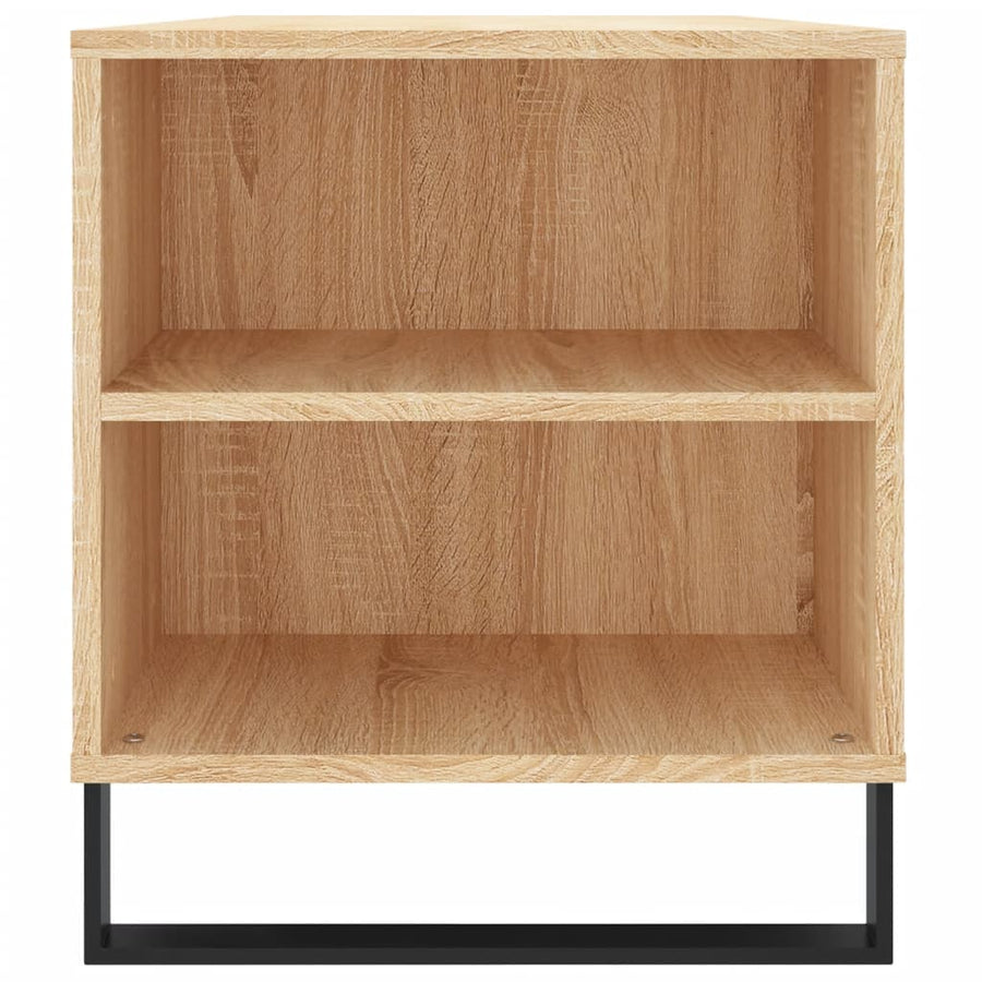 Salontafel 02X44,5X50 Cm Bewerkt Hout Kleurig Sonoma eiken