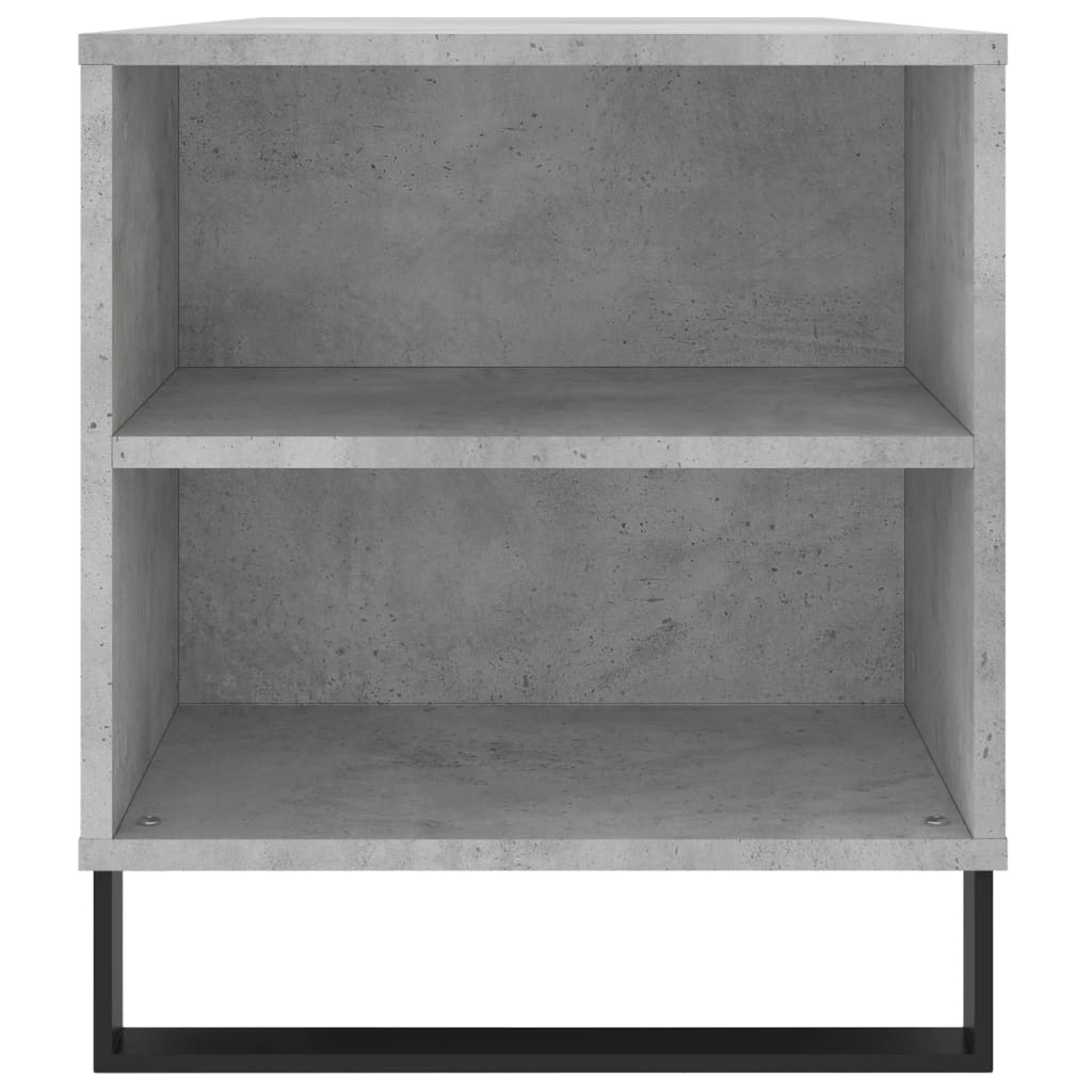 Salontafel 102x44,5x50 cm bewerkt hout betongrijs