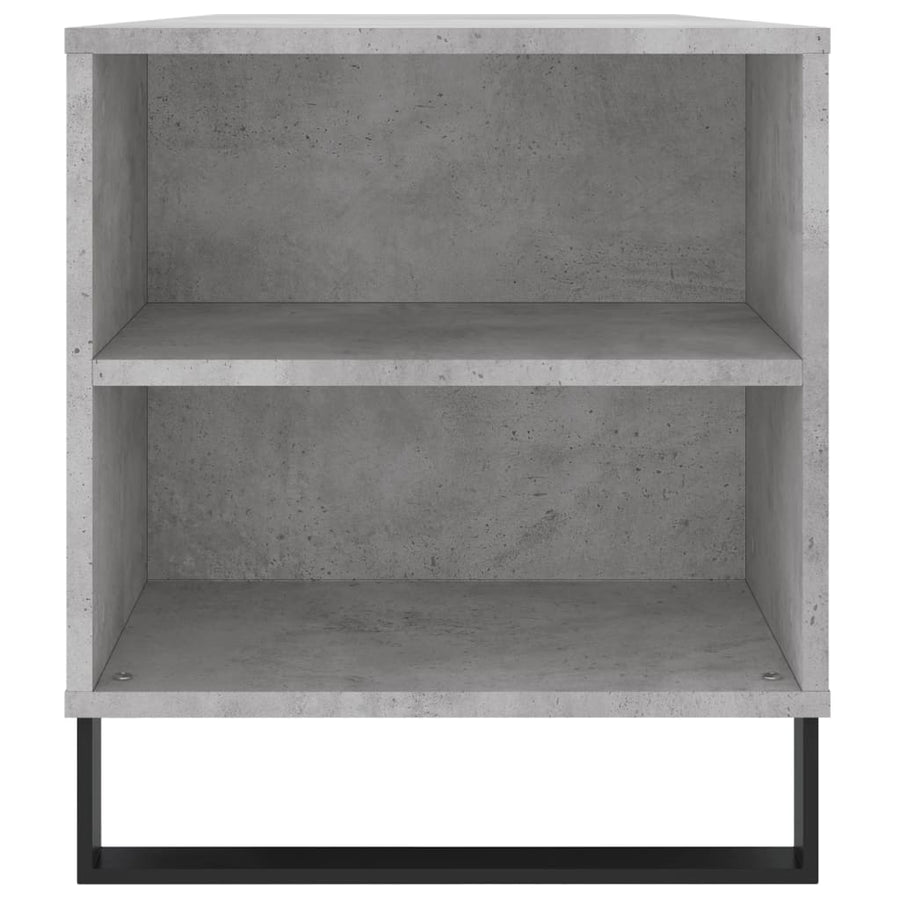 Salontafel 102x44,5x50 cm bewerkt hout betongrijs