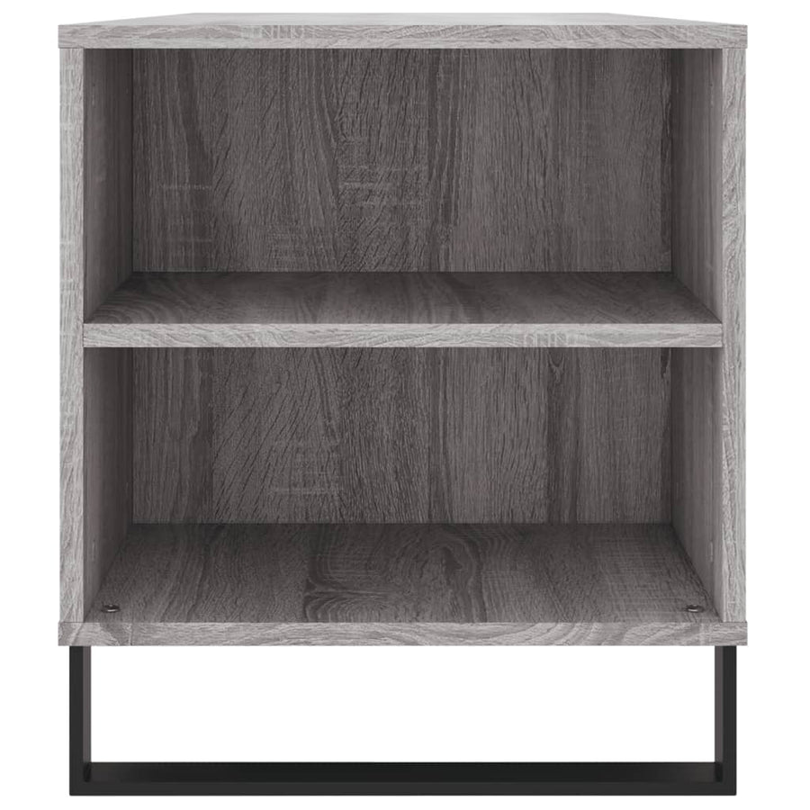 Salontafel 102x44,5x50 cm bewerkt hout grijs sonoma eikenkleur