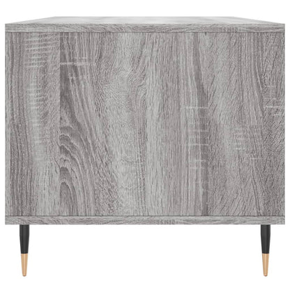 Salontafel 90X49X45 Cm Bewerkt Hout Grijs sonoma