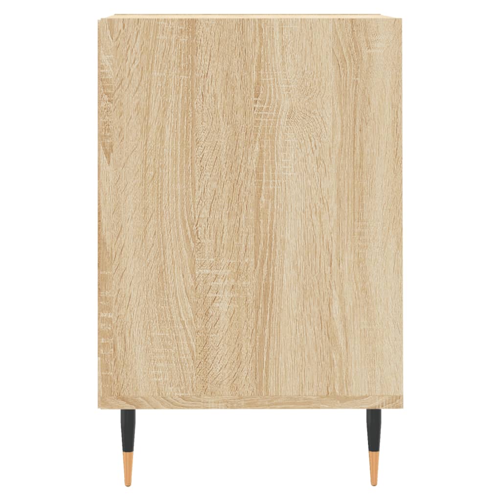 Tv-meubel 100x35x55 cm bewerkt hout sonoma eikenkleurig