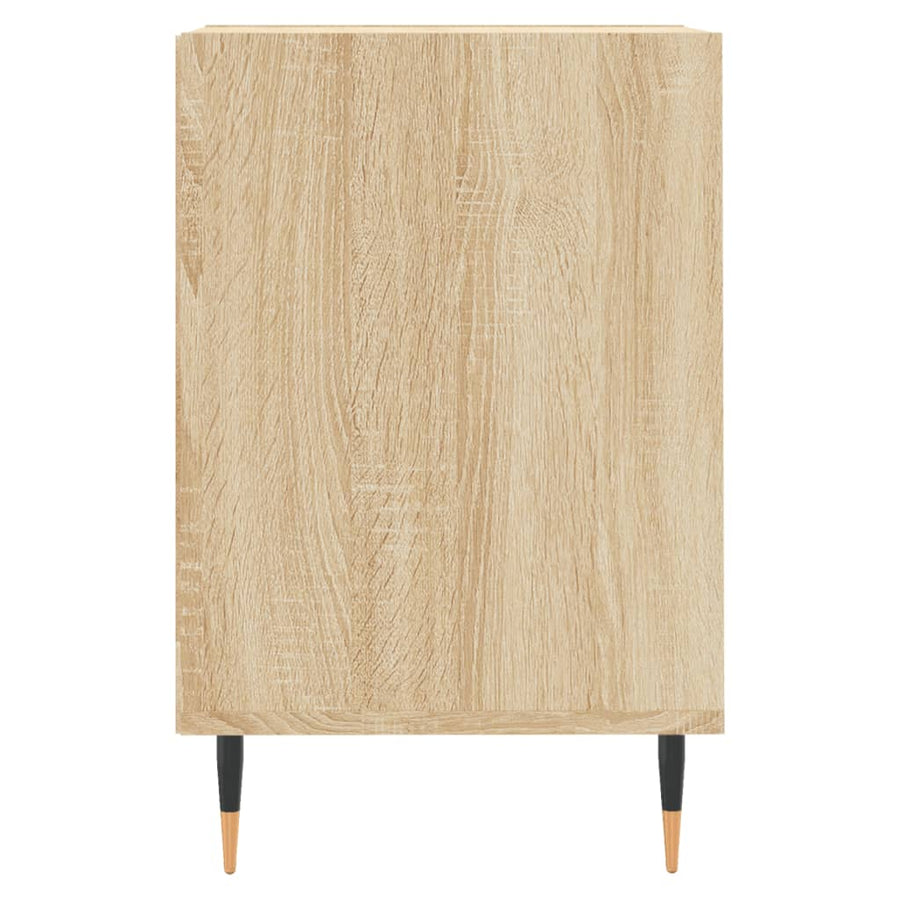 Tv-meubel 100x35x55 cm bewerkt hout sonoma eikenkleurig