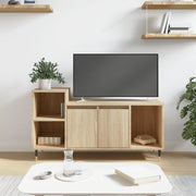Tv-meubel 100x35x55 cm bewerkt hout sonoma eiken