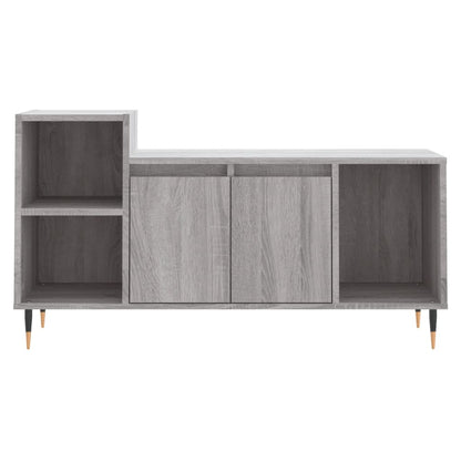 Tv-Meubel 00X35X55 Cm Bewerkt Hout Eikenkleurig Grijs sonoma