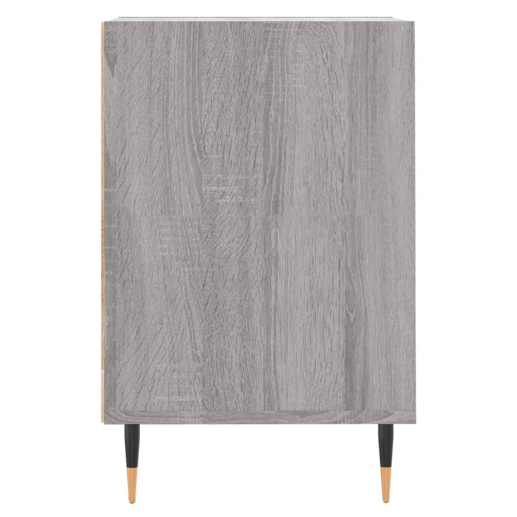 Tv-Meubel 00X35X55 Cm Bewerkt Hout Eikenkleurig Grijs sonoma