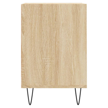 Tv-Meubel 00X35X55 Cm Bewerkt Hout Kleurig Sonoma eiken