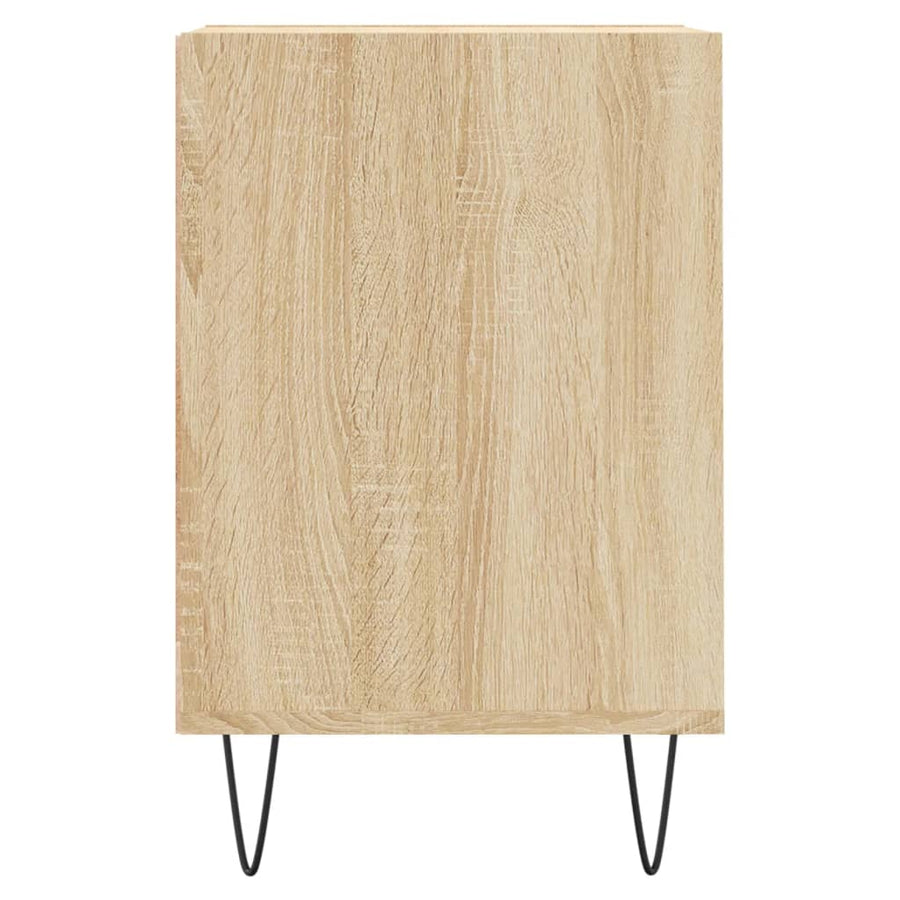 Tv-Meubel 00X35X55 Cm Bewerkt Hout Kleurig Sonoma eiken
