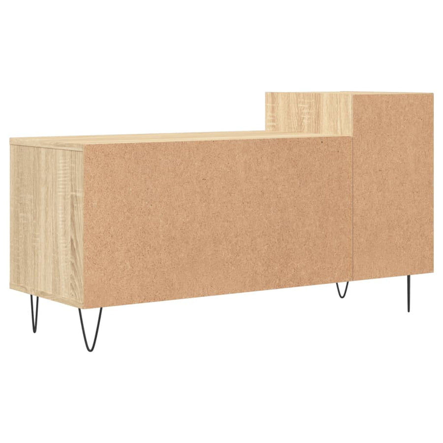 Tv-Meubel 00X35X55 Cm Bewerkt Hout Kleurig Sonoma eiken