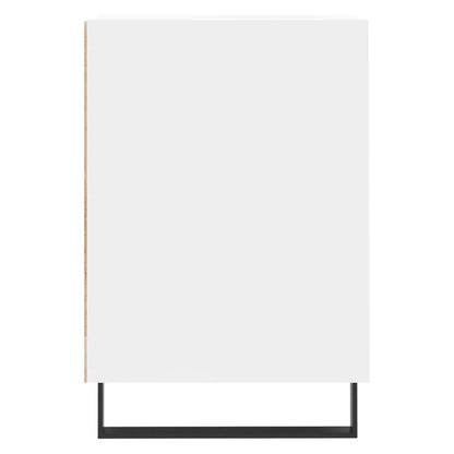 Tv-Meubel 00X35X55 Cm Bewerkt Hout Wit
