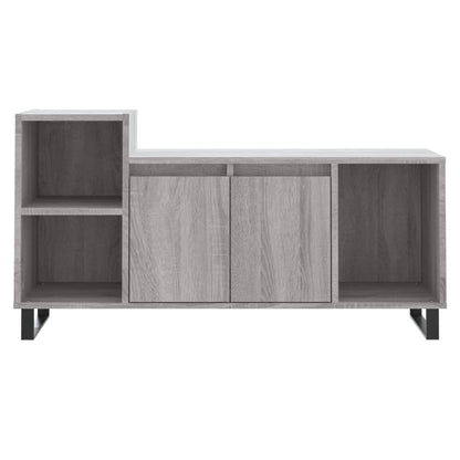 Tv-Meubel 00X35X55 Cm Bewerkt Hout Eikenkleurig Grijs sonoma