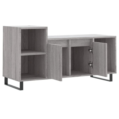 Tv-Meubel 00X35X55 Cm Bewerkt Hout Eikenkleurig Grijs sonoma