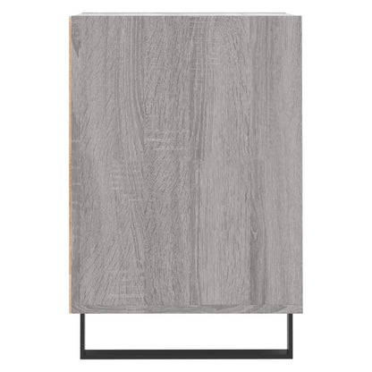 Tv-Meubel 00X35X55 Cm Bewerkt Hout Eikenkleurig Grijs sonoma