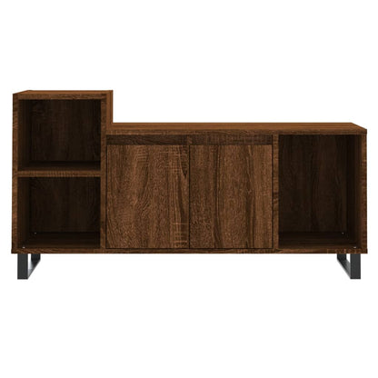 Tv-Meubel 00X35X55 Cm Bewerkt Hout Bruin Eikenkleur Bruineiken