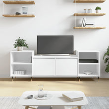 Tv-Meubel 160X35X55 Cm Bewerkt Hout Wit
