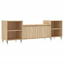 Tv-Meubel 160X35X55 Cm Bewerkt Hout Kleurig Sonoma eiken