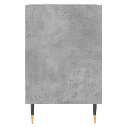Tv-Meubel 160X35X55 Cm Bewerkt Hout Betongrijs