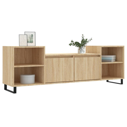 Tv-Meubel 60X35X55 Cm Bewerkt Hout Kleurig Sonoma eiken