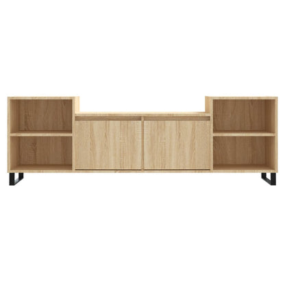 Tv-Meubel 60X35X55 Cm Bewerkt Hout Kleurig Sonoma eiken