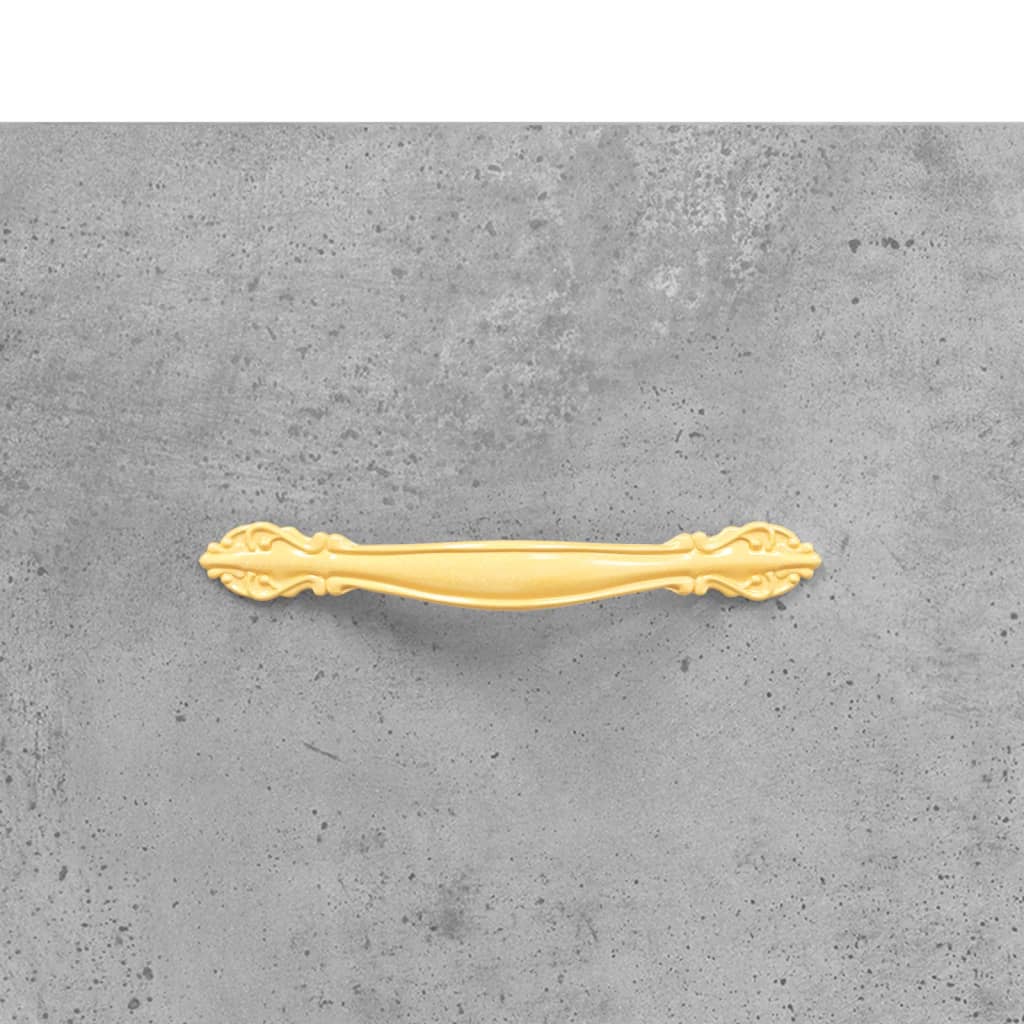 Schoenenkast 02X36X60 Cm Bewerkt Hout Betongrijs