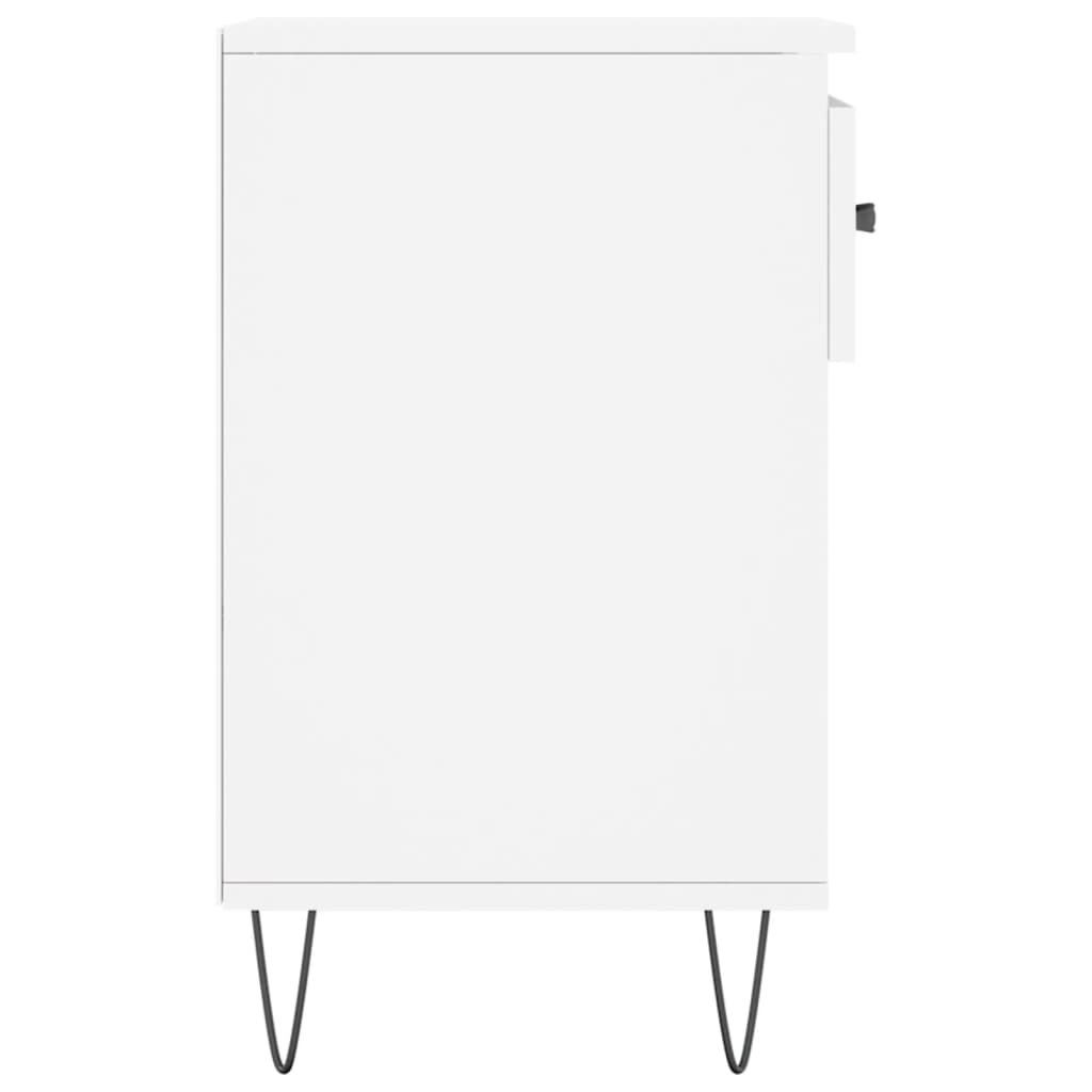 Schoenenkast 02X36X60 Cm Bewerkt Hout Wit