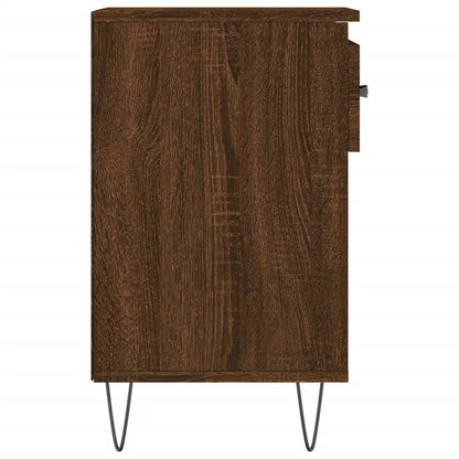 Schoenenkast 102X36X60 Cm Bewerkt Hout Bruin Eikenkleur