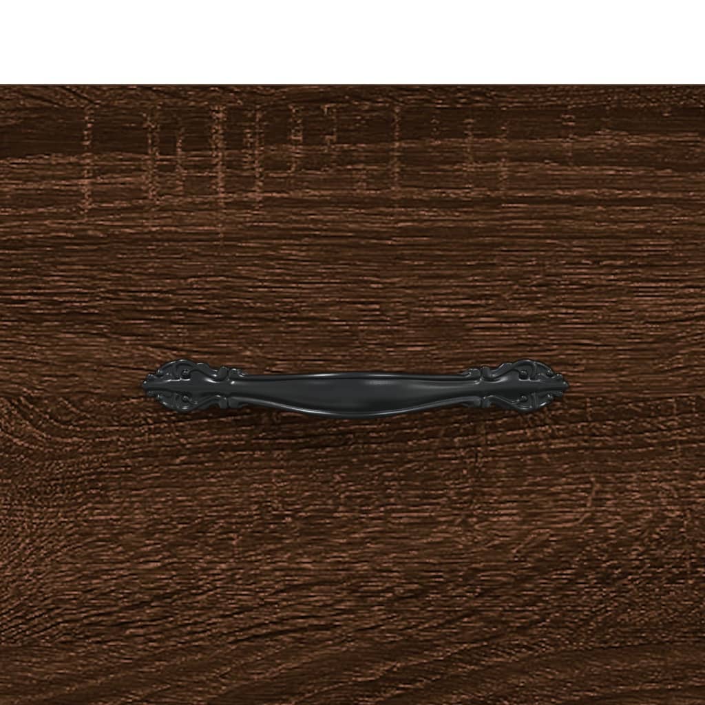 Schoenenkast 102X36X60 Cm Bewerkt Hout Bruin Eikenkleur