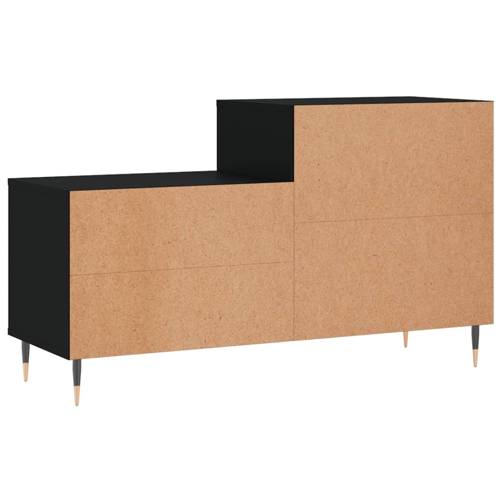 Schoenenkast 02X36X60 Cm Bewerkt Hout Zwart