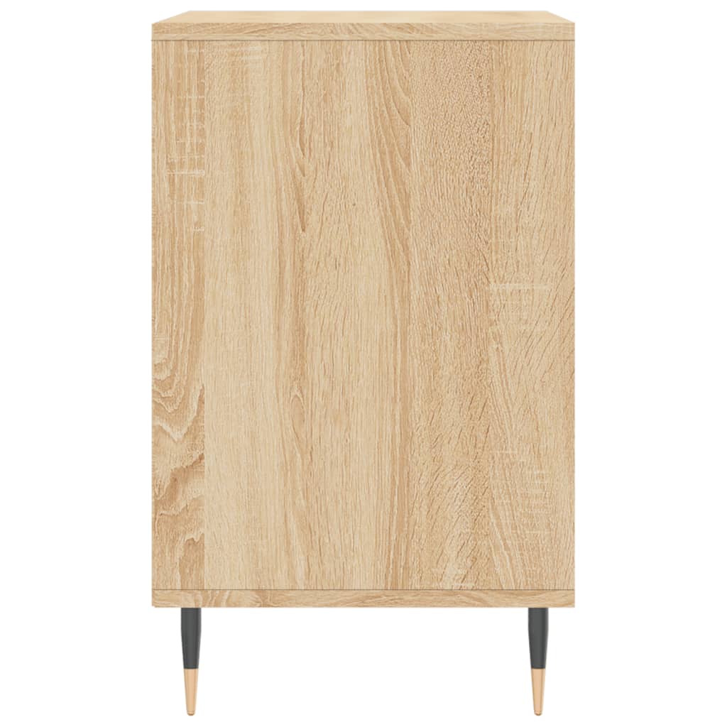 Schoenenkast 02X36X60 Cm Bewerkt Hout Kleurig Sonoma eiken