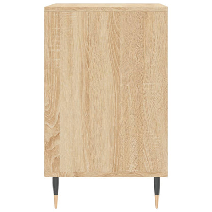 Schoenenkast 02X36X60 Cm Bewerkt Hout Kleurig Sonoma eiken