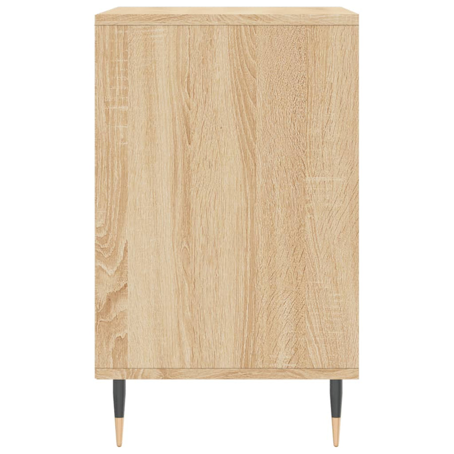 Schoenenkast 02X36X60 Cm Bewerkt Hout Kleurig Sonoma eiken