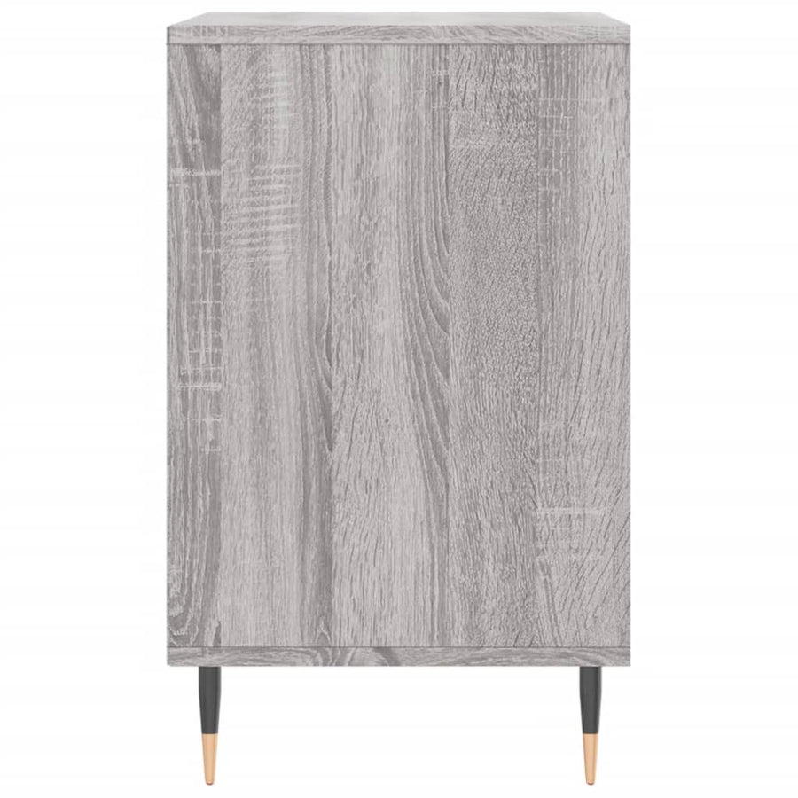 Schoenenkast 102X36X60 Cm Bewerkt Hout Sonoma Grijs
