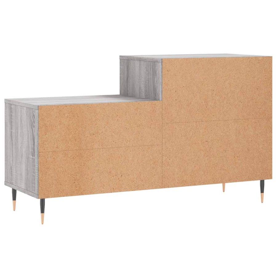 Schoenenkast 102X36X60 Cm Bewerkt Hout Sonoma Grijs