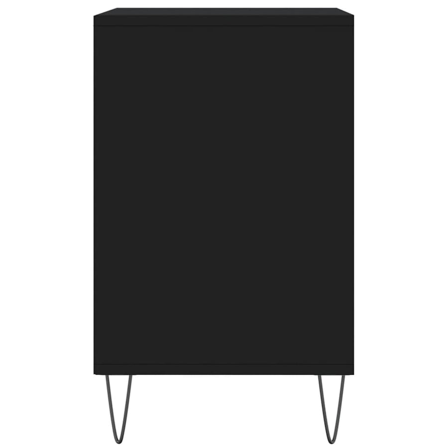 Schoenenkast 102X36X60 Cm Bewerkt Hout Zwart