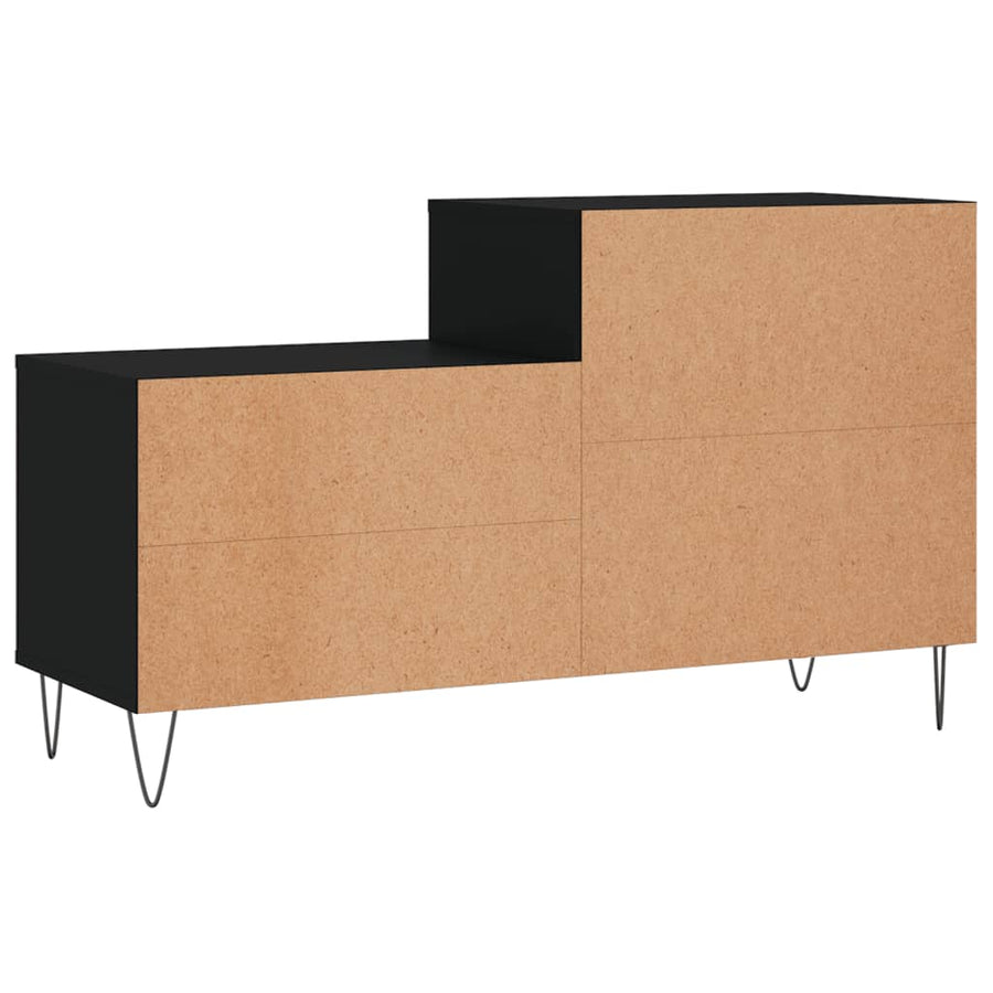 Schoenenkast 102X36X60 Cm Bewerkt Hout Zwart