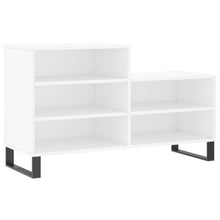 Schoenenkast 102X36X60 Cm Bewerkt Hout Wit