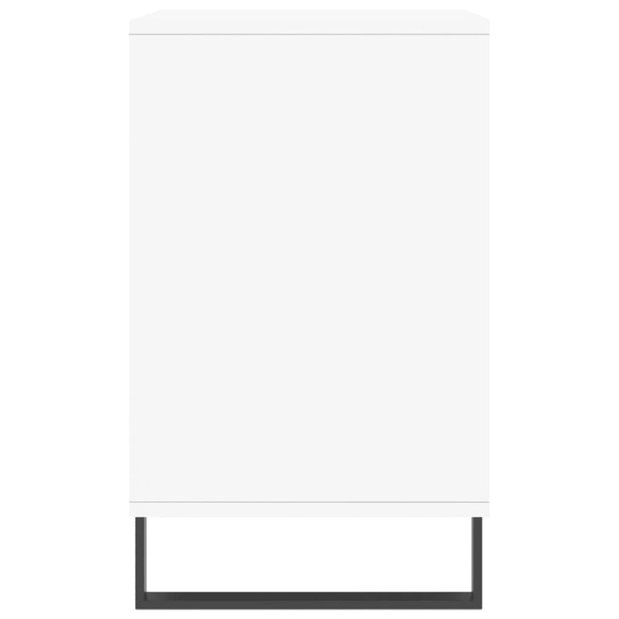 Schoenenkast 102X36X60 Cm Bewerkt Hout Wit