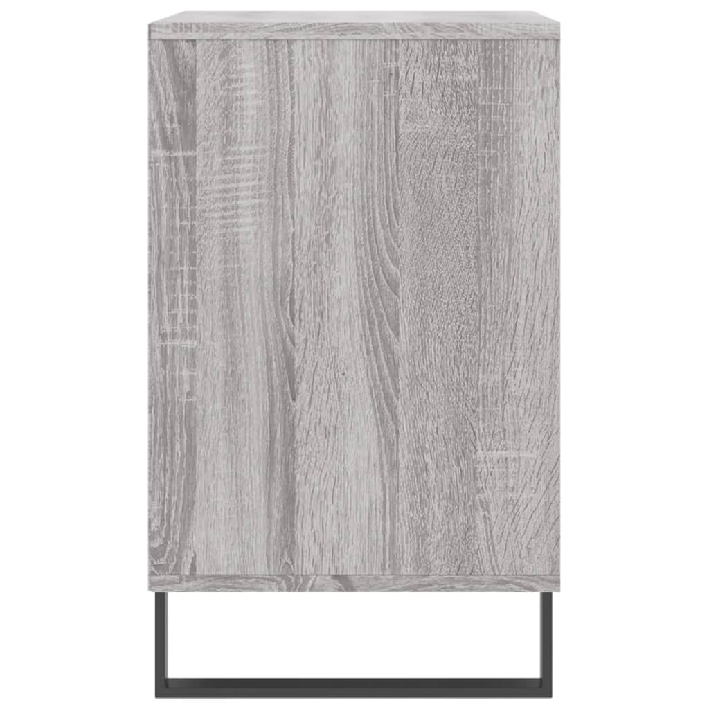 Schoenenkast 102X36X60 Cm Bewerkt Hout Sonoma Grijs