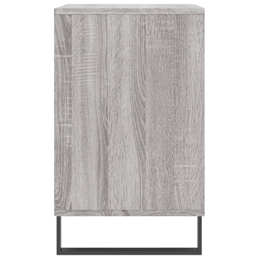 Schoenenkast 102X36X60 Cm Bewerkt Hout Sonoma Grijs