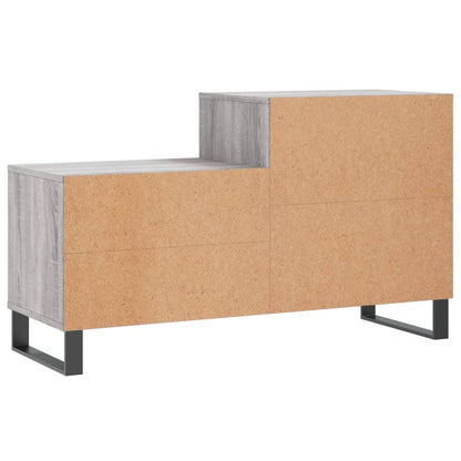 Schoenenkast 102X36X60 Cm Bewerkt Hout Sonoma Grijs