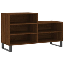 Schoenenkast 02X36X60 Cm Bewerkt Hout Bruin Eikenkleur Bruineiken