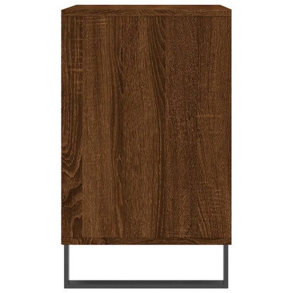 Schoenenkast 02X36X60 Cm Bewerkt Hout Bruin Eikenkleur Bruineiken