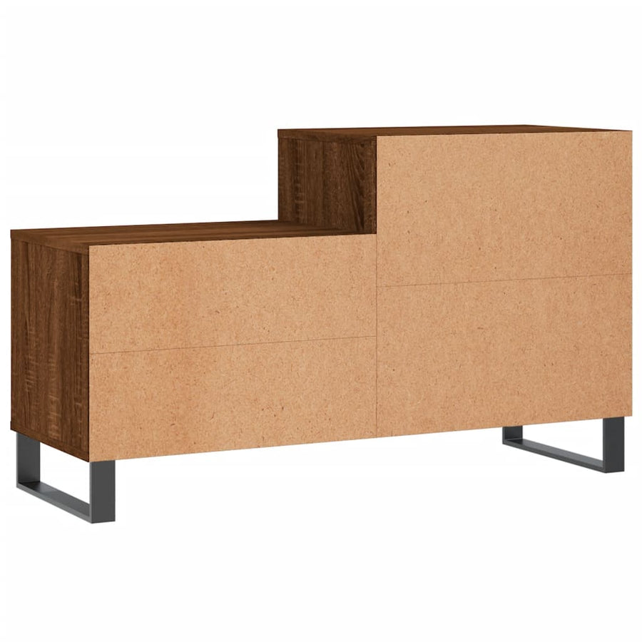 Schoenenkast 02X36X60 Cm Bewerkt Hout Bruin Eikenkleur Bruineiken