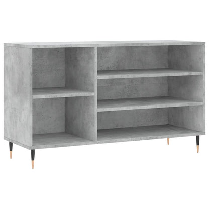 Schoenenkast 02X36X60 Cm Bewerkt Hout Betongrijs