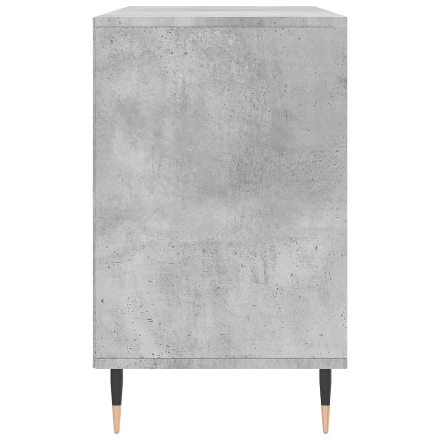 Schoenenkast 02X36X60 Cm Bewerkt Hout Betongrijs