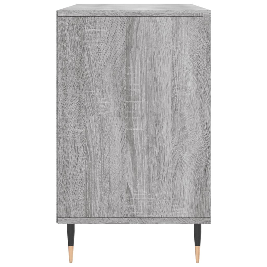 Schoenenkast 102X36X60 Cm Bewerkt Hout Sonoma Grijs
