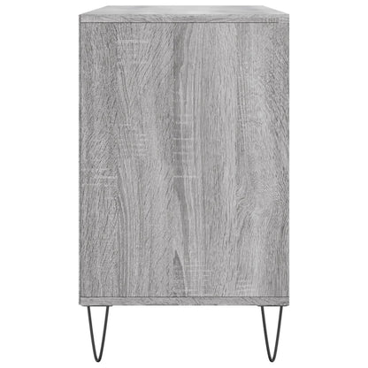 Schoenenkast 02X36X60 Cm Bewerkt Hout Sonoma Grijs Grijs sonoma