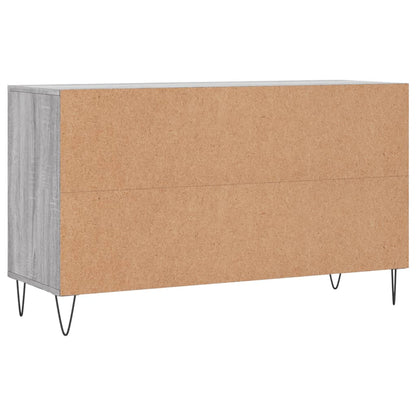 Schoenenkast 02X36X60 Cm Bewerkt Hout Sonoma Grijs Grijs sonoma