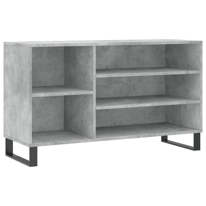 Schoenenkast 02X36X60 Cm Bewerkt Hout Betongrijs